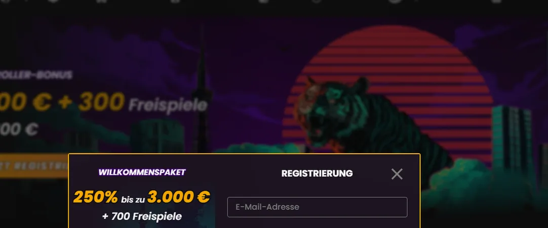 Wildtokio Casino — Jusqu'à 700 € et 200 tours gratuits répartis sur vos 3 premiers dépôts