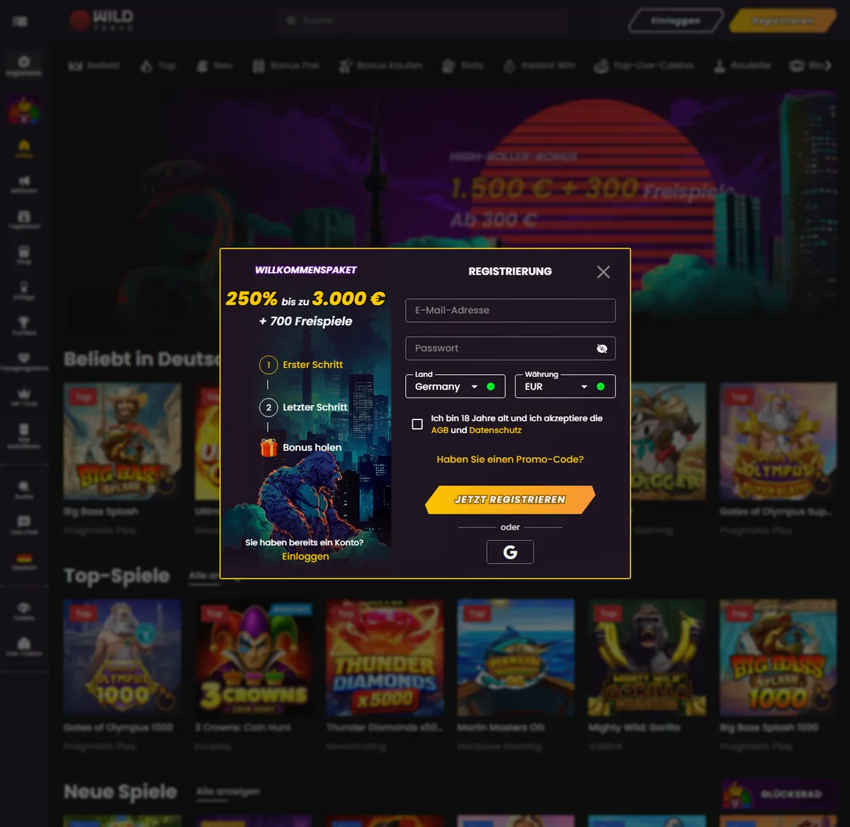 Wildtokio Casino